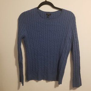 Talbots - PM - Crew Neck Blue Sweater